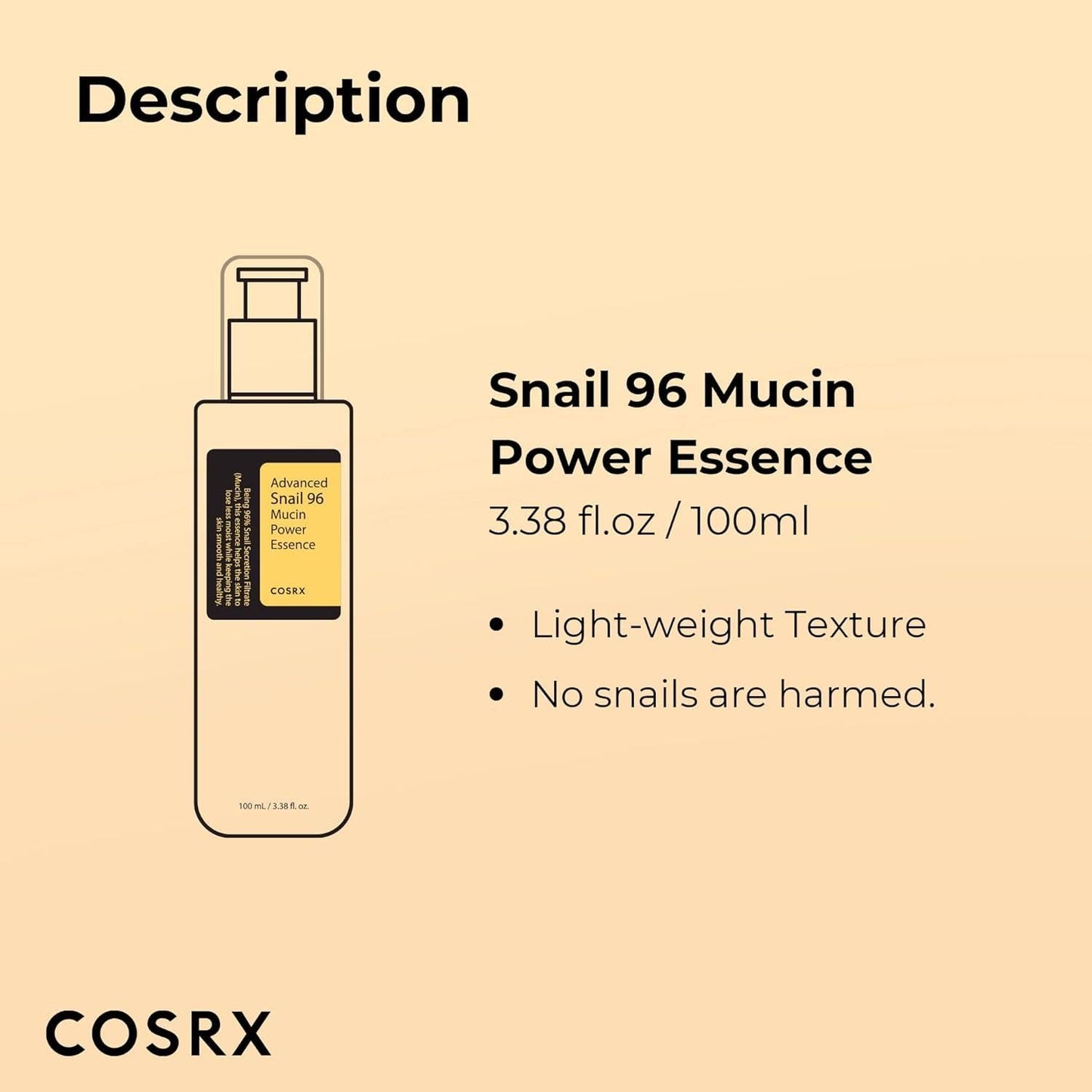 Snail 96 Mucin Power Essence 100 Ml Each Pack of 2
