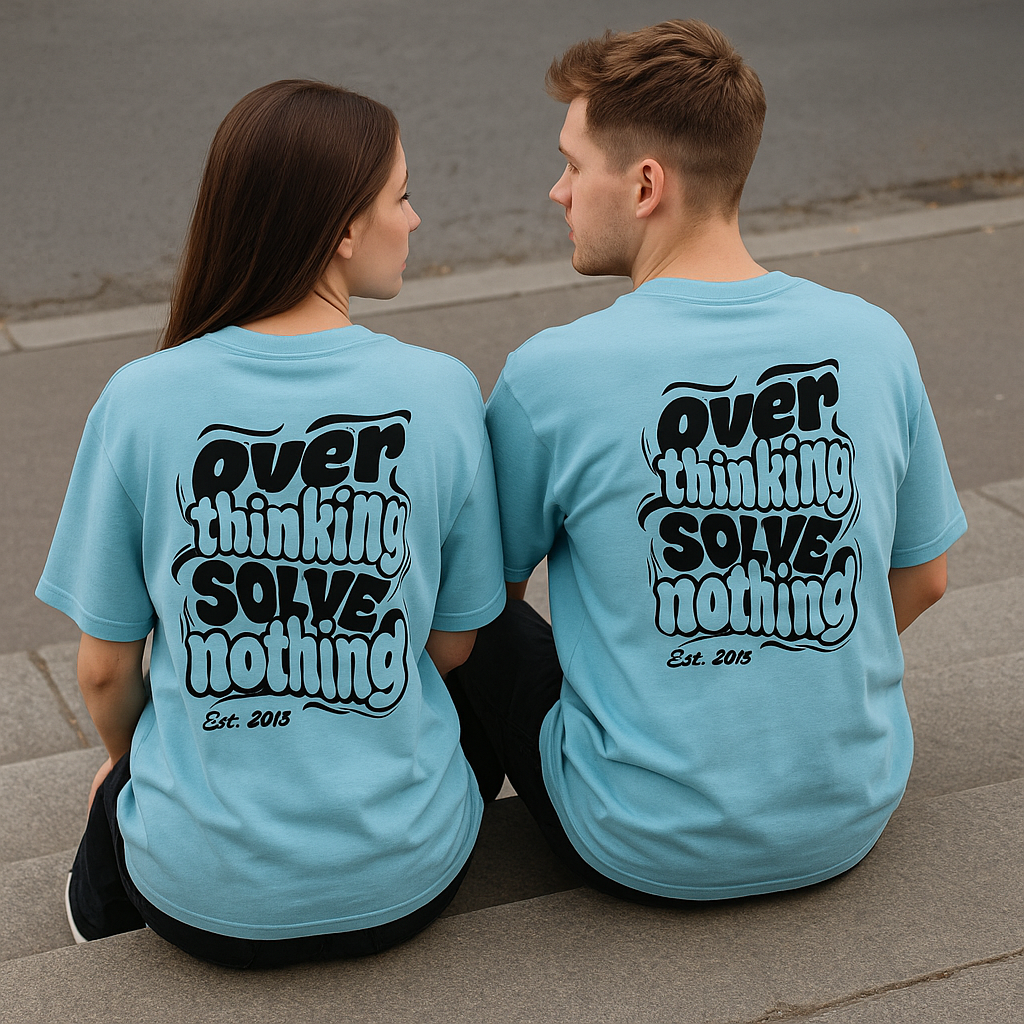 Oversized T-shirt for monsoon motivation style